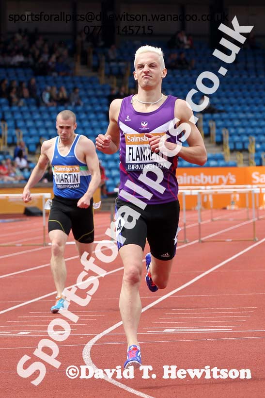 Mens 400 metres hurdles, Sainsbury's British Champs, Alexander Stadium, Birmingham. Photo: David T. Hewitson/Sprts for All Pics